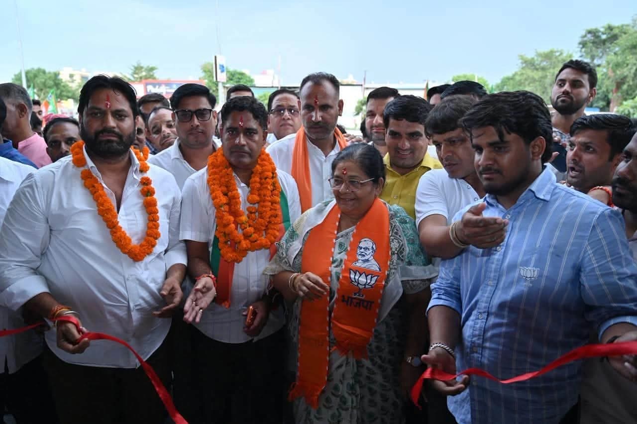 जयपुर में मुकेश काका का चुनाव कार्यालय भव्य उद्घाटन
