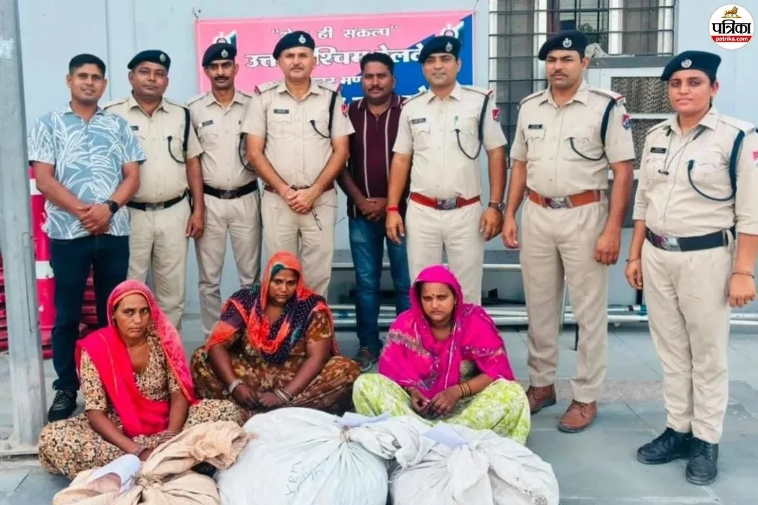 केबल चोरी में तीन महिलाएं गिरफ्तार
