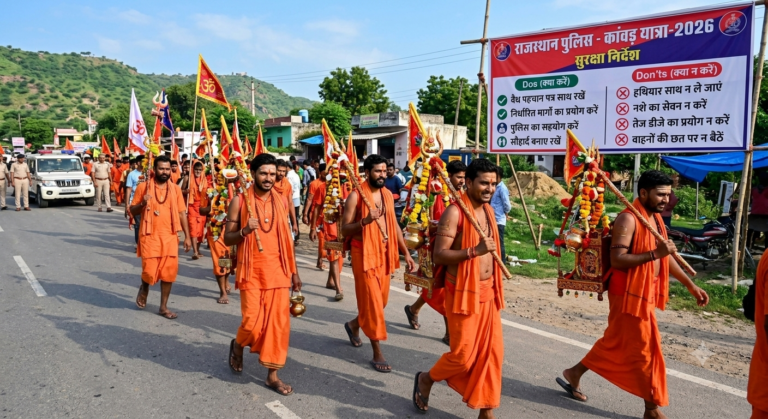 कांवड़ यात्रा-2026 पर राजस्थान पुलिस का बड़ा अलर्ट: एडीजी वी.के. सिंह ने जारी की ‘क्या करें, क्या न करें’ गाइडलाइन