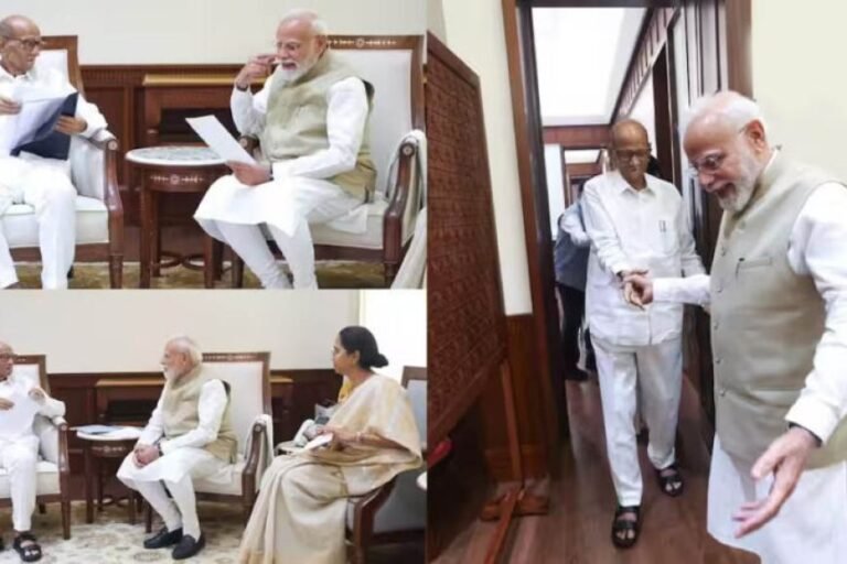 CJP मंच से PM मोदी तक! प्रदर्शन के बीच शरद पवार और सुप्रिया सुले ने की मुलाकात, बढ़ी सियासी चर्चा