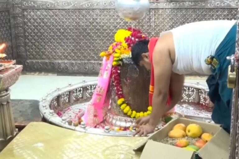 उज्जैन में बाबा महाकाल को चढ़ाया ₹2.5 लाख किलो वाला खास आम, जबलपुर के भक्त 12 साल से निभा रहे अनोखी परंपरा