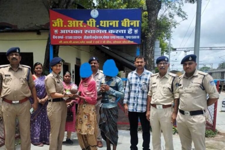 रेल यात्रियों और मासूम बच्चों की सुरक्षा के प्रति जीआरपी की संवेदनशीलता का उत्कृष्ट उदाहरण
