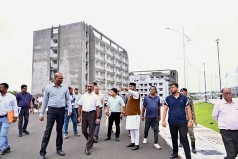 महिला एशियन चैंपियनशिप की तैयारियों को लेकर मंत्री सारंग नाथुबरखेड़ा अंतरराष्ट्रीय स्पोर्ट्स कॉम्पलेक्स का किया निरीक्षण
