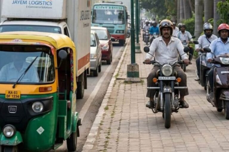 फुटपाथ पर कार या बाइक दौड़ाई तो ₹5,000 का जुर्माना! कर्नाटक सरकार का बड़ा प्रस्ताव