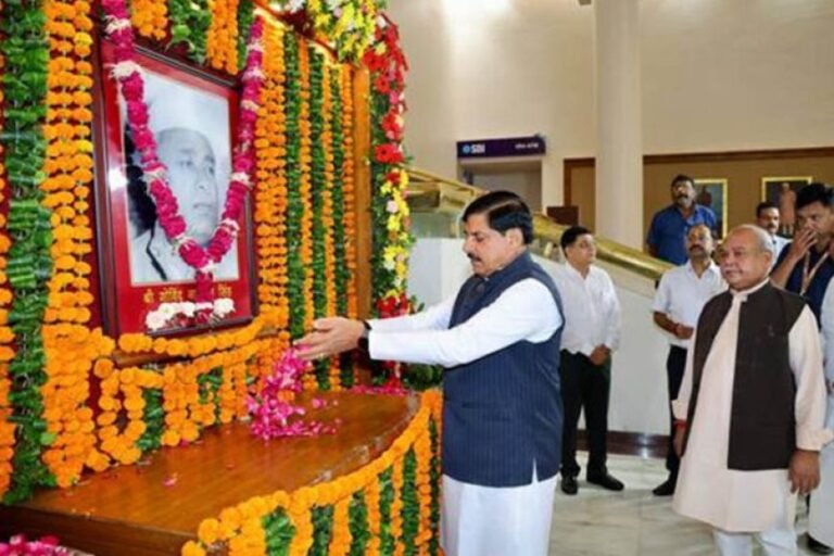 राजनीति का उद्देश्य समाज कल्याण है, नई पीढ़ी को पूर्व मुख्यमंत्री स्व. गोविन्द नारायण सिंह से सेवा और समर्पण की लेनी चाहिए सीख : मुख्यमंत्री डॉ. यादव