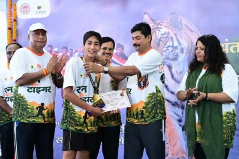 अंतर्राष्ट्रीय बाघ दिवस में भोपाल में “रन फॉर टाइगर का भव्य आयोजन