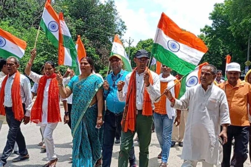 CG में ‘हर घर तिरंगा’ अभियान की तैयारी तेज, भाजपा 3 हजार स्थानों पर निकालेगी तिरंगा यात्रा