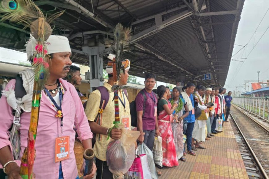 बदलते बस्तर का संदेश लेकर दिल्ली रवाना हुआ बस्तर का प्रतिनिधिमंडल