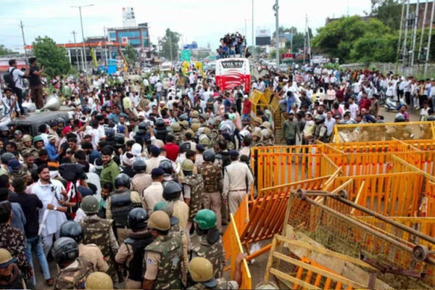 भोपाल में किसानों का बड़ा आंदोलन: सड़क पर डेरा, CM हाउस कूच की तैयारी; मूंग की 100% MSP खरीद की मांग