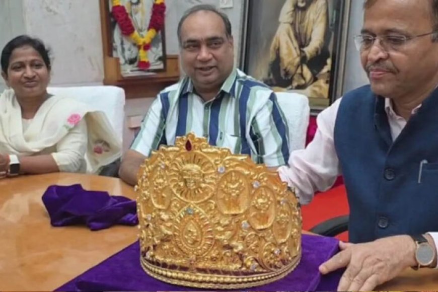 गुरु पूर्णिमा पर साईं बाबा को 1 करोड़ का स्वर्ण मुकुट भेंट, हीरे-रत्नों से जड़ा अनोखा उपहार
