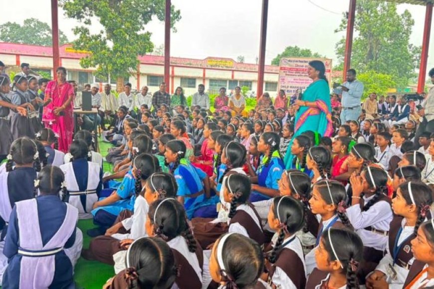 बच्चों के अधिकारों पर जीरो टॉलरेंस धमतरी में बाल आयोग ने की कड़ी समीक्षा
