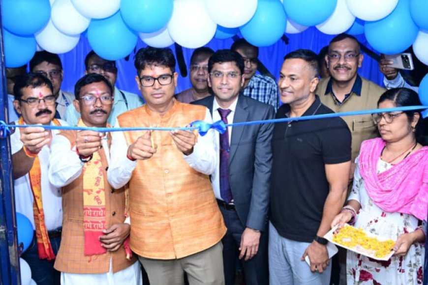 रायपुर : रायगढ़ में इंडियन ओवरसीज बैंक की नई शाखा का शुभारंभ, वित्त मंत्री ओपी चौधरी ने बैंकिंग विस्तार और वित्तीय सुधारों पर दिया जोर