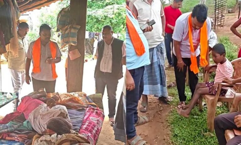 सुदूर वनांचल में जिला पंचायत अध्यक्ष की जनचौपाल