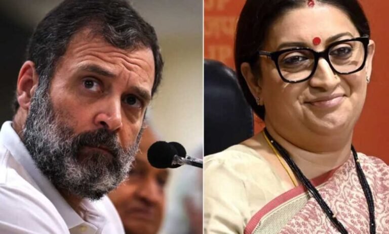 Vande Mataram विवाद पर स्मृति ईरानी का राहुल गांधी पर पलटवार, महिला आरक्षण पर भी घेरा