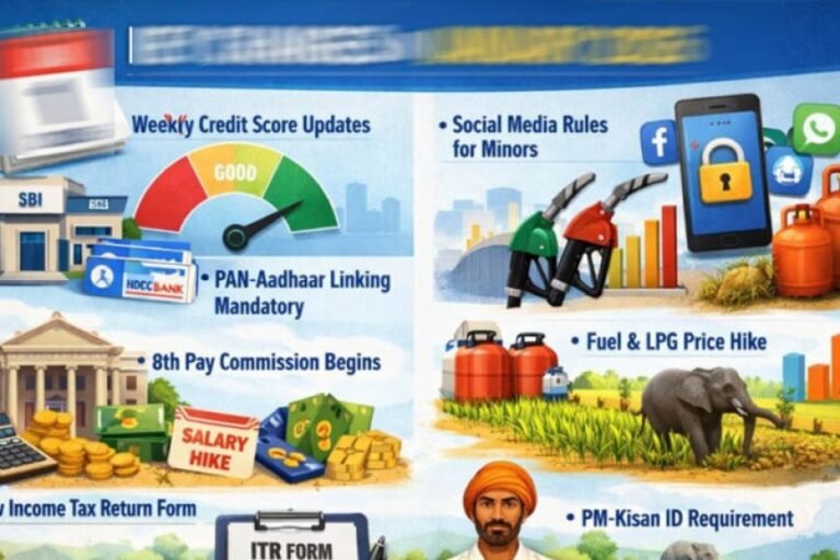 Rules Change From Today: LPG, रेलवे से टैक्स तक… आज से बदल गए 8 बड़े नियम, आपकी जेब पर पड़ेगा सीधा असर
