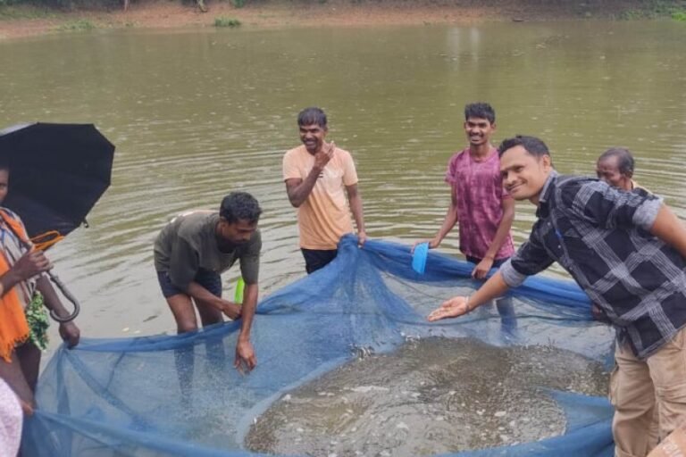 मछली बीज उत्पादन से किसान रयतु राम ने लिखी सफलता की नई कहानी