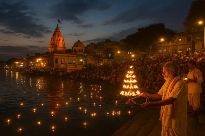 उज्जैन के रामघाट पर शिप्रा आरती को लेकर बवाल: पुरोहितों को हटाया गया, महाकाल समिति के बटुकों ने संभाली कमान