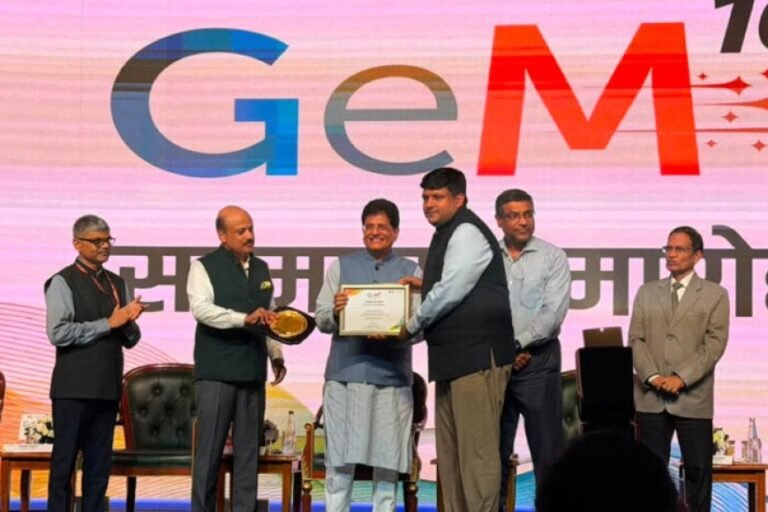 छत्तीसगढ़ को ‘GeM सस्टेनेबल प्रोक्योरमेंट अवार्ड’, शासकीय खरीदी दोगुनी होकर ₹3,935 करोड़ पहुंची