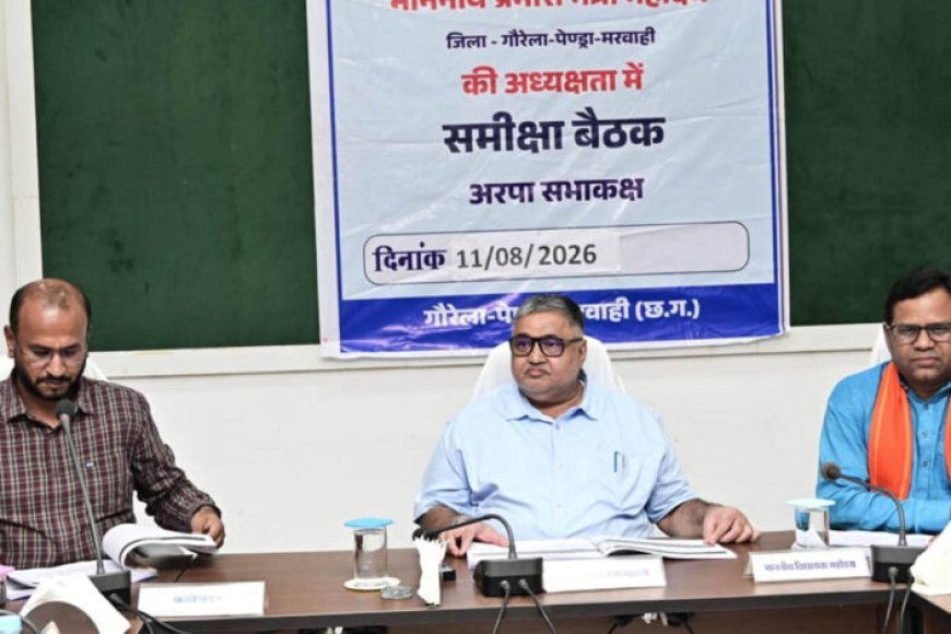 रायपुर : प्रभारी मंत्री राजेश अग्रवाल ने ली विभागीय समीक्षा बैठक