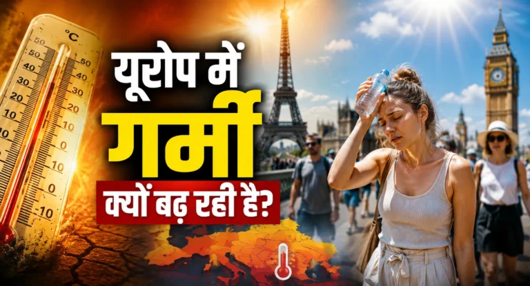 यूरोप क्यों बन रहा है दुनिया का ‘हॉट जोन’? जानिए हीटवेव के पीछे की 6 बड़ी वजहें